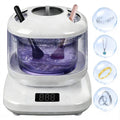 Ultrasonic Jewelry & Makeup Tool Cleaner, Retainer Cleaner,40000-42000Hz U-V Dual-Action, 4 Modes, 45dB Quiet, SUS304 DetachableTank, IPX7 Waterproof with Cleaning Kit for Rings, Watches, Brushes